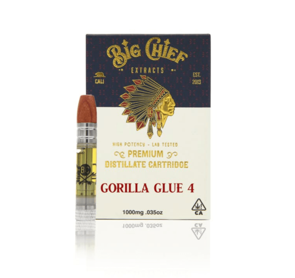 Buy big chief gorilla glue online, big chief gorilla glue, where to buy big-chief carts, big chief carts UK, buy vape cartridges online